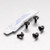 Titanium Heel Plate Bolt Kit Black