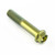 Titanio hexagonal con brida Tornillo de cabeza M12x(1,25mm)x65mm Oro