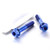 Kit de pernos de pinza de freno trasero de titanio DualDrive Azul