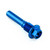 Titanium Rear Caliper Slide Bolt Blue