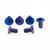 Titanium Sump Guard/Skid Plate Mount Bolt Kit Purple Haze