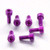 Aluminium Fuel Cap Kit Kawasaki Purple