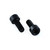 Aluminium Water Bottle Cage Bolts M5x(0.80mm)x12mm Parallel Head Socket Cap Pack x2 Black