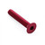 Aluminium Top Cap Bolt Kit M6x(1.00mm)x35mm Countersunk Red