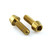 Stainless Steel Bottle Cage Kit M5x(0.80mm)x15mm Tapered Socket Cap Head Gold