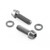 Titanium Crank Arm Pinch Bolts M5x(0.80mm)x20mm Socket Cap w/Washers - Pack x2
