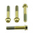 Titanium Front Brake Caliper Mount Bolt Kit Gold