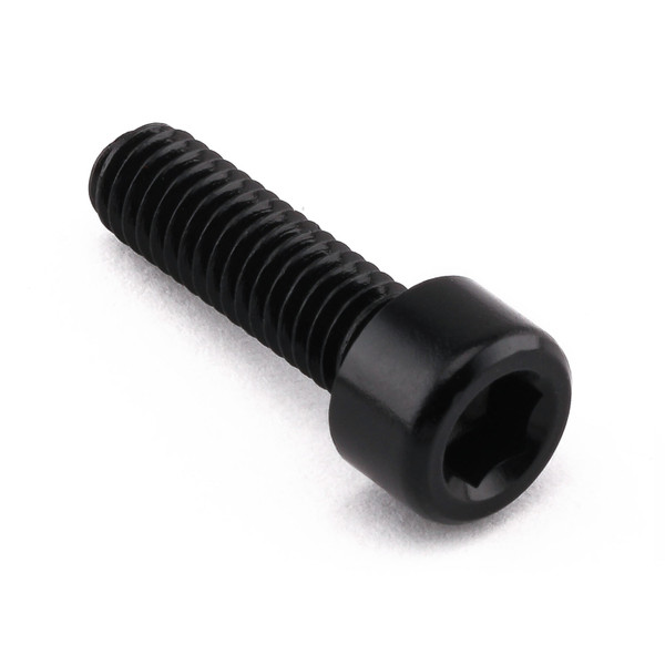 Aluminium Socket Cap Bolt M6x(1.00mm)x20mm Black