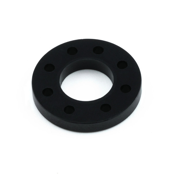 Aluminium Drilled Washer M12 (25mm O/D) Black