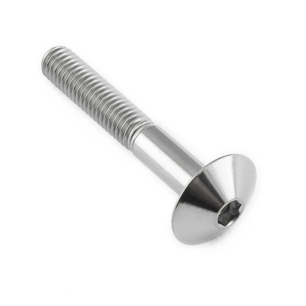 Titanium Dome Head Bolt M6x(1.00mm)x40mm