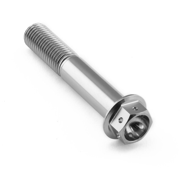 Titanium Flanged Hex Head Bolt M10x(1.25mm)x57mm Race Spec