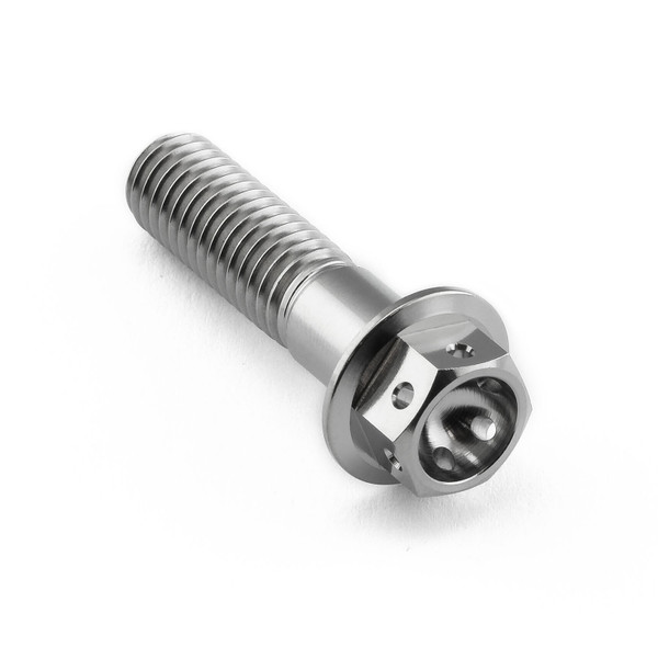 Titanium Flanged Hex Head Bolt M8x(1.25mm)x32mm Race Spec