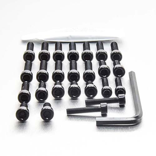 Aluminium Engine Kit BMW R1100 RS-GS Black