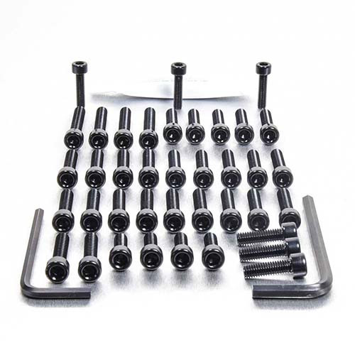 Aluminium Engine Kit BMW K1200S Black