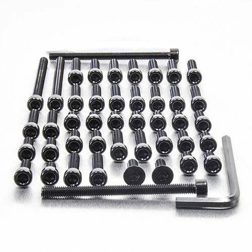 Aluminium Engine Kit Ducati 848 Black