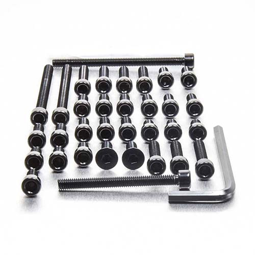 Aluminium Engine Kit Ducati SS1000 DS Black