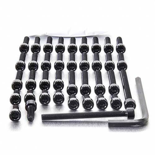 Aluminium Engine Kit Triumph Tiger Black