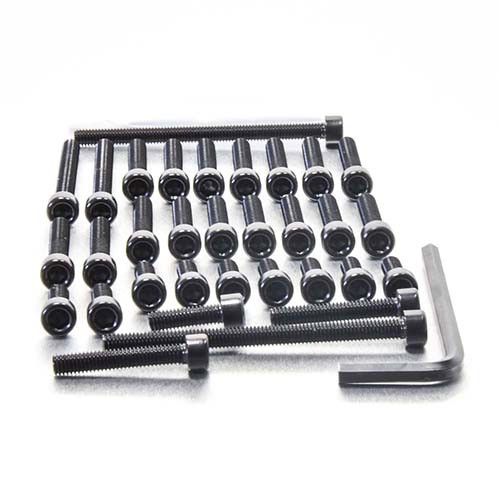 Aluminium Engine Kit Yamaha XJ900S Diversion Black