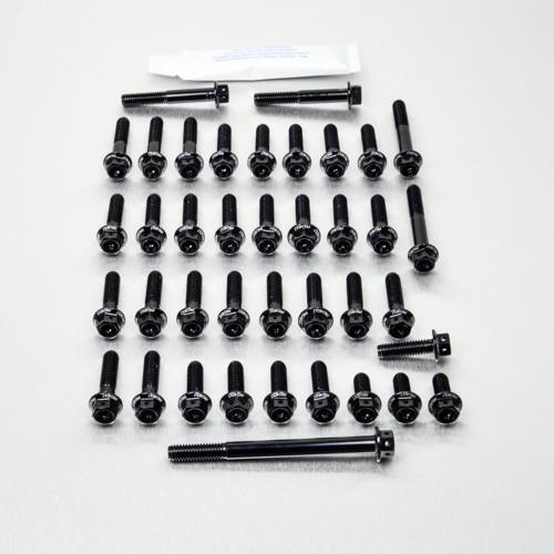 Aluminium Engine Kit Kawasaki Ninja 650 Race Spec Etched Black