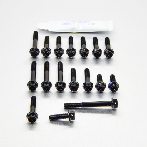 Aluminium Engine Kit Aprilia RS250 Race Spec Etched Black