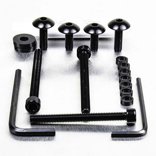 Aluminium Fairing Kit Cagiva Canyon 500 00-02 Black