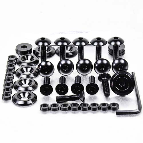 Aluminium Fairing Kit Ducati 888 Black