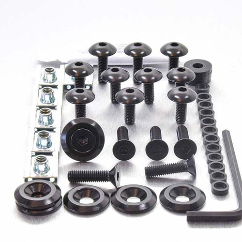 Aluminium Fairing Kit Honda RVF400- NC35 Black