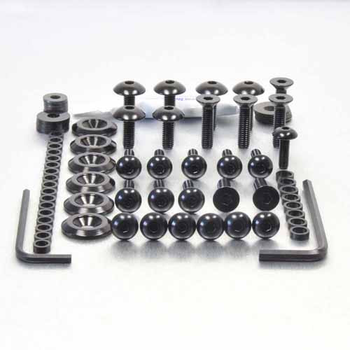 Aluminium Fairing Kit Honda VFR800 FlW-Fl1 Black