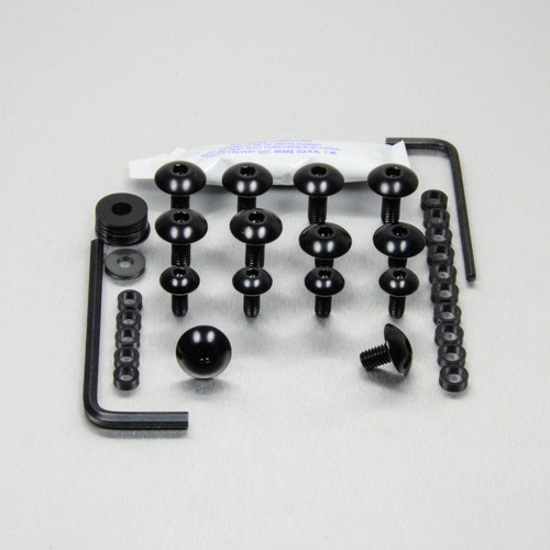 Aluminium Fairing Kit Honda MSX125 Grom Black