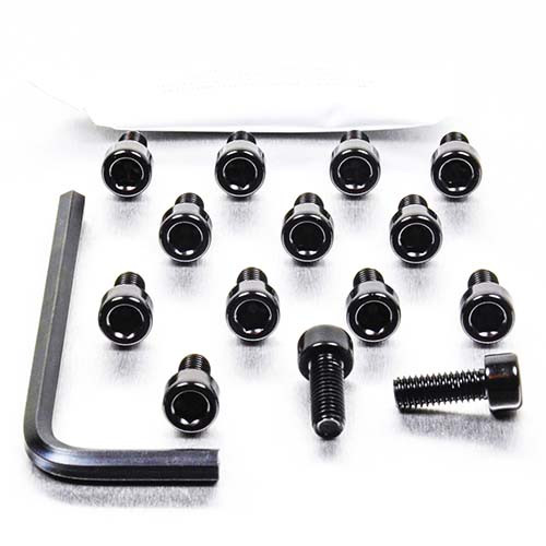 Aluminium Fairing Kit KTM 690 Duke Black