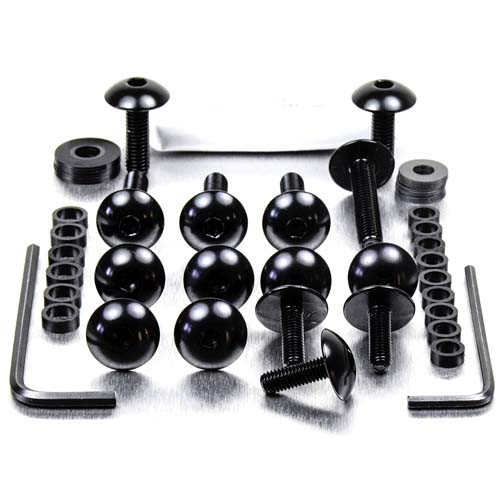 Aluminium Fairing Kit Suzuki SV650-S 99-02 Black