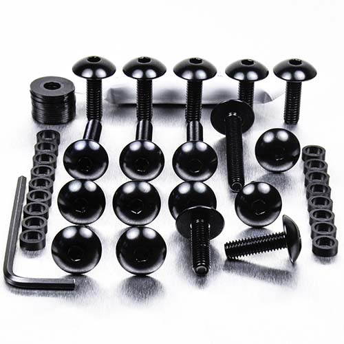 Aluminium Fairing Kit Yamaha FZR1000 Genesis Black