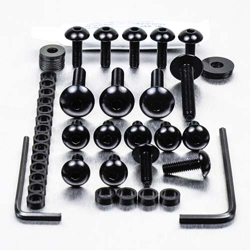 Aluminium Fairing Kit Yamaha FZR1000 RU EXUP Black