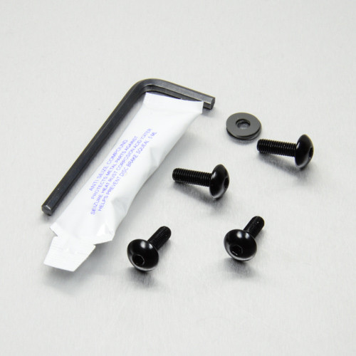 Aluminium Screen Kit 4 Bolts Black