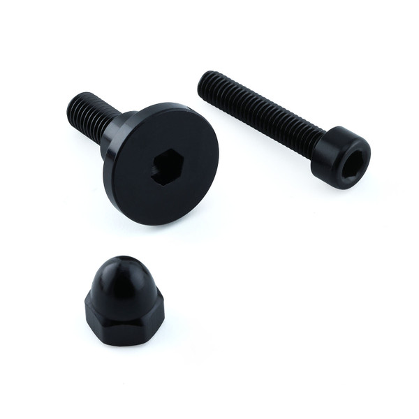 Aluminium Reservoir Mount Bolt Kit Clutch Black