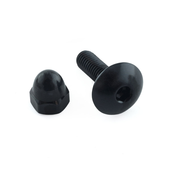 Aluminium Reservoir Mount Bolt Kit Front Brake Black