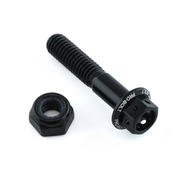 Aluminium Reservoir Mount Bolt Kit Rear Brake Race Spec Etched Black