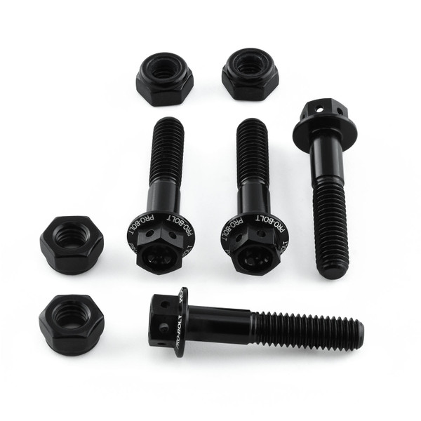 Aluminium Hand Guard Mount Bolt Kit Black