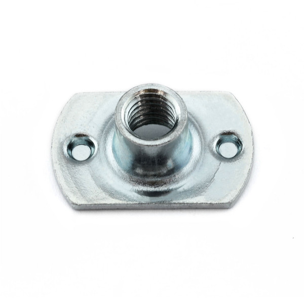 M6 Zinc Coated Steel Weld On Chimney Nut M14.1 x 22 x 8.5