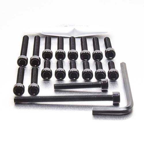 Aluminium Engine Kit Kawasaki GTR1000 Black