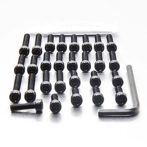 Aluminium Engine Kit Yamaha XJ750 Black