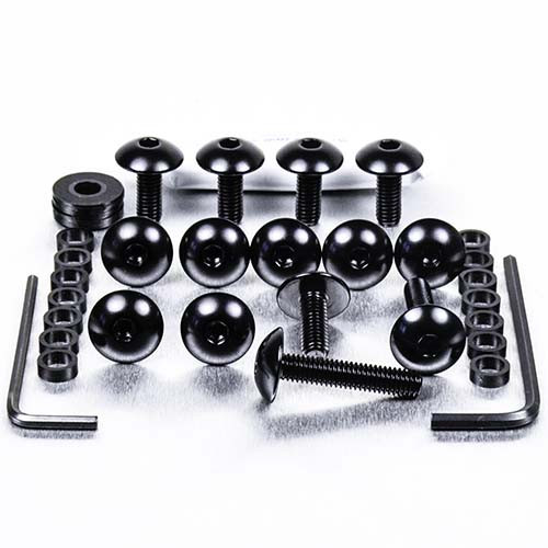 Aluminium Fairing Kit Kawasaki ER6-N Black