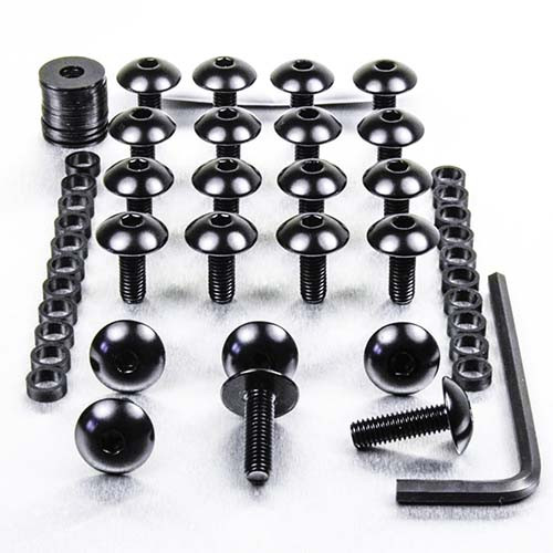 Aluminium Body Panel Kit Suzuki RM250 Black