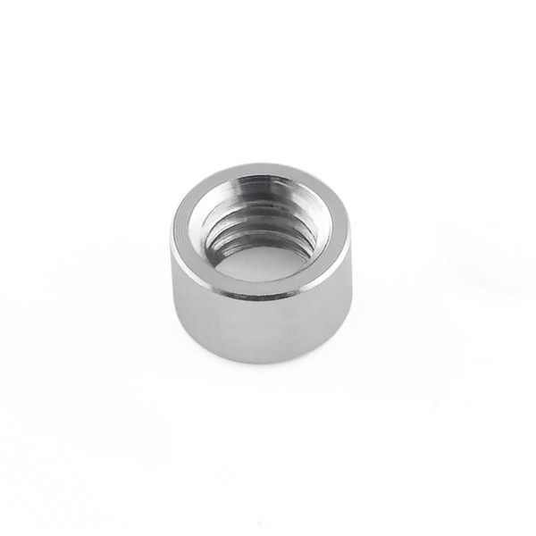 M6 Aluminium Collar M6 (1.00) Thread 8.5mm OD 5mm Length