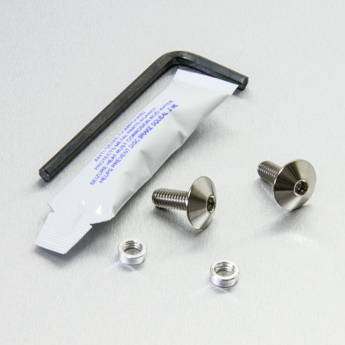 Titanium Chain Guard & Rear Hugger Bolt Kit