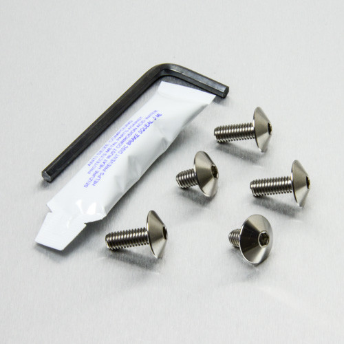 Titanium Chain Guard & Rear Hugger Bolt Kit