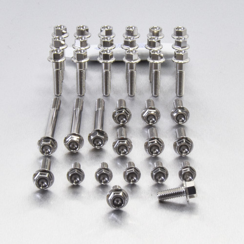 Stainless Steel Engine Kit Husqvarna FE 450 Enduro Flanged Hex