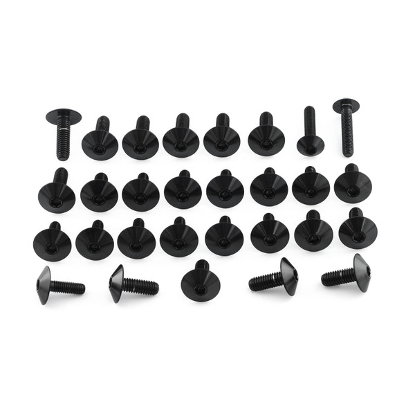 Stainless Steel Fairing Kit Honda CBR1000RR Fireblade Black