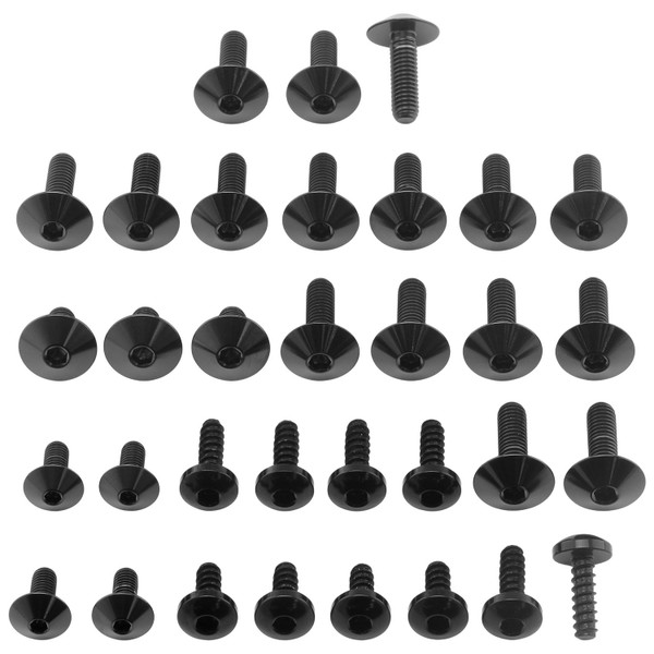 Titanium Fairing Kit Suzuki GSX1300R Haybusa Black