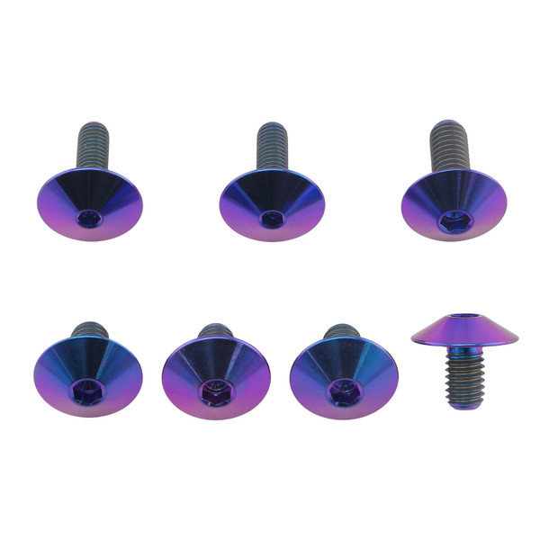 Titanium Fairing Kit Yamaha YBR125 Purple Haze